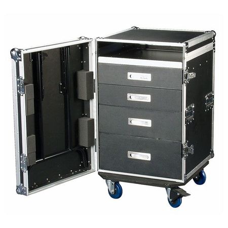 Image nº3 du produit Rack 4 tiroirs 12U avec couvercle table