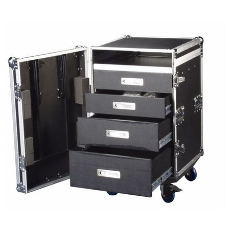 Image nº4 du produit Rack 4 tiroirs 12U avec couvercle table