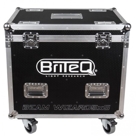 Image principale du produit Flight case pour 2 lyres panel Briteq Wizard 5X5