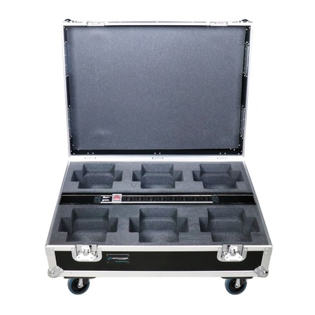 Image secondaire du produit Flight case avec système de charge ADJ pour 6 Element Par