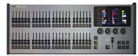 Image principale du produit Console d'éclairage Zero88 FLX S 48 512 canaux 48 faders écran tactile