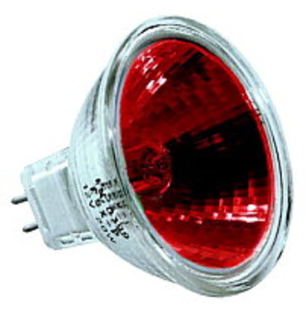 Image principale du produit LAMPE MR16 FMW 12V 35W rouge