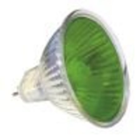Image principale du produit LAMPE MR16 FMW 12V 35W verte