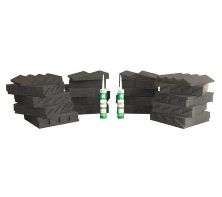 Image principale du produit Kit de 36 mousses acoustiques pour fréquences médium et aigu