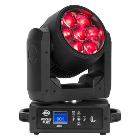 Image principale du produit FOCUS FLEX ADJ Lyre Wash Led 7x40W RGBW Zoom pixelisable DMX RDM