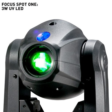Image nº9 du produit Lyre Spot ADJ Focus Spot one led 35W + UV 15 à 17 canaux DMX