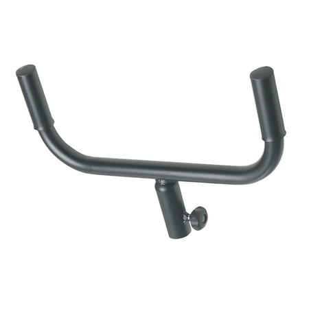Image principale du produit FORK Hilec - Support pour 2 enceintes sur un pied sono écartement 42cm charge max 40kg par enceinte