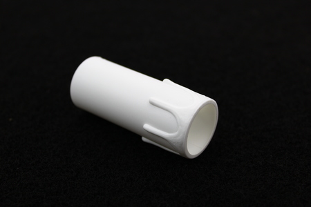 Image principale du produit Fourreau bougie plastique ivoire 26 X65