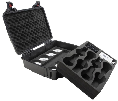 Image nº3 du produit FP5-CSE-ACC Astera Valise de transport pour NYX Bulb avec Recharge lot de 8 diffuseurs Cables USB-C