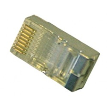 Image principale du produit Fiche RJ45 à sertir avec bords métalliques