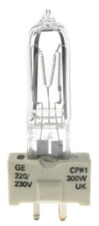 Image principale du produit LAMPE FSK CP81 GE Tungsram 240V 300W GY9.5 code 88444