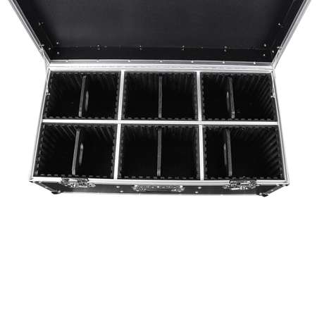 Image nº3 du produit Flight case à 6 compartiments variables 74 X 37 X 28