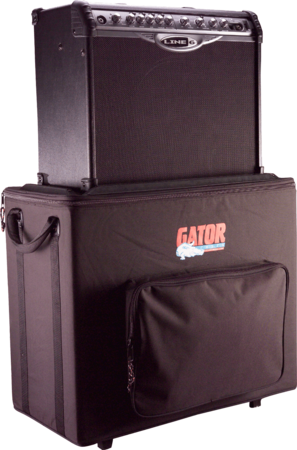 Image secondaire du produit G-112A Gator - Housse rigide de transport sur Trolley pour combo 12p - 49,5 x 30,5 x 63,5 cm