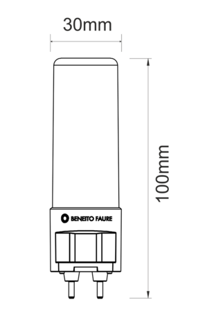 Image secondaire du produit Ampoule G12 LED 230V 10W 3000K 1000 lumens