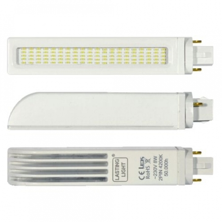 Image principale du produit Ampoule led G24d 8W 840 remplace 18W et 26W