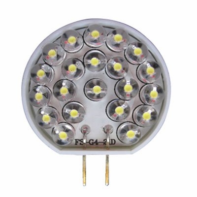 Image principale du produit Ampoule G4 21 leds blanc froid 12V 1W