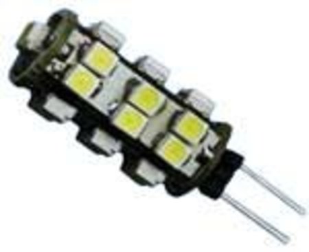 Image principale du produit Ampoule G4 25 leds blanc froid 12V 1W