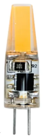 Image principale du produit Ampoule led cob G4 3W blanc chaud 12v
