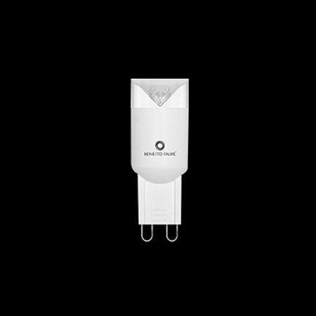 Image principale du produit Ampoule Beneito Faure G9 2.2W LED 3000K blanc chaud 230V 360°