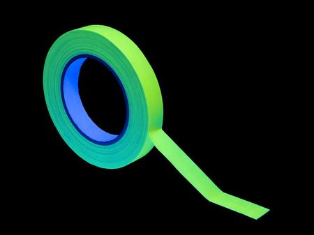 Image secondaire du produit Gaffeur Jaune Fluo UV - Bande Adhésive 19 mm x 25 m pour Décoration et Signalétique
