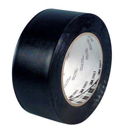 Image principale du produit Gaffer Vinyl haute qualité noir 3M 50mm longueur 50m