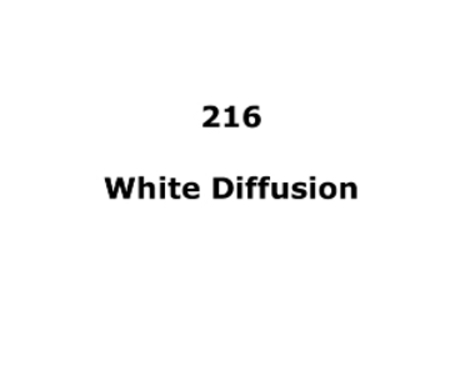 Image principale du produit feuille Gélatine 122 X 53 cm white diffusion 216 LEE FILTERS