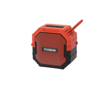 Image principale du produit Getone 15 Red Yourban Enceinte bluetooth compacte rouge