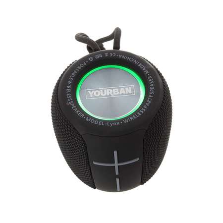 Image nº6 du produit Getone 25 Black Yourban Enceinte bluetooth et USB étanche IP65