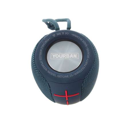 Image nº7 du produit Getone 25 Blue Yourban Enceinte bluetooth et USB bleu étanche IP65