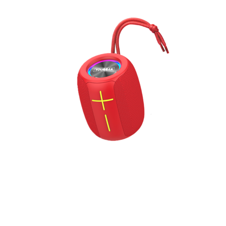 Image secondaire du produit Getone 25 Red Yourban Enceinte bluetooth et USB rouge étanche IP65