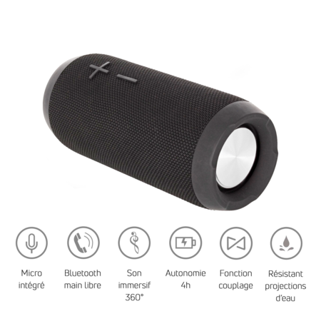 Image nº5 du produit Enceinte Nomade Power acoustics Getone30 bluetooth sur batterie lithium 5h d'autonomie