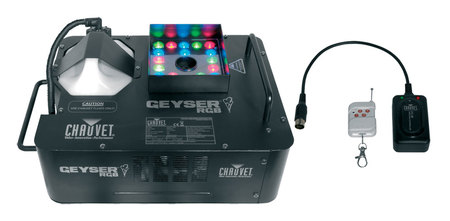 Image principale du produit Machine à Fumée Type Geyser Chauvet RGB  21x3W RGB