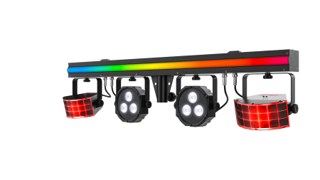 Image nº5 du produit GIGBar 3 ILS Chauvet DJ - Barre led 3 en 1 avec pied, tépécommande DMX et ILS