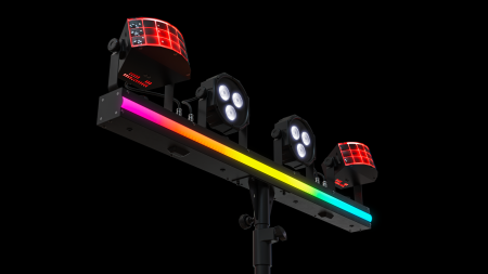 Image nº11 du produit GIGBar 3 ILS Chauvet DJ - Barre led 3 en 1 avec pied, tépécommande DMX et ILS