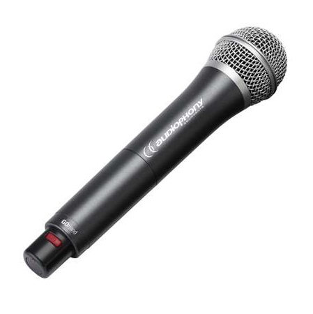Image principale du produit GO-Hand-F6 Audiophony - Micro main UHF pour récepteur série GO bande F6