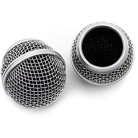Image secondaire du produit Grille pour micro type Shure metal