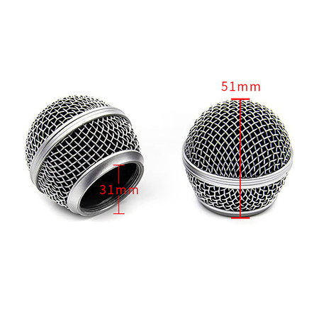 Image nº3 du produit Grille pour micro type Shure metal