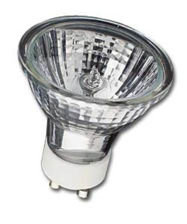 Image principale du produit Lampe GU10 240V 75W 25° 50mm dichroique utilisée sur sunstrip