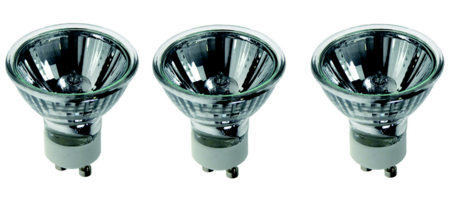 Image principale du produit Lampe GU10 240V 35W 36° lot de 3