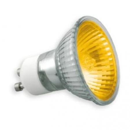 Image principale du produit Lampe GU10 Sylvania 240V 50W 25° Jaune