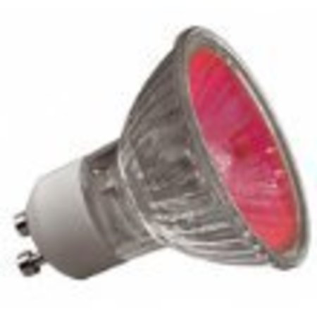 Image principale du produit Ampoule GU10 240V 50W 25° rouge
