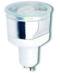 Image principale du produit Ampoule GU10 fluo economique 11W 6400K blanc froid