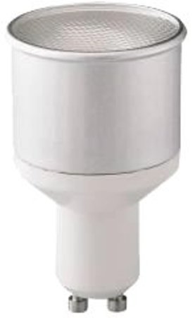 Image principale du produit Ampoule GU10 fluo economique 11W 827 blanc chaud code 0031051