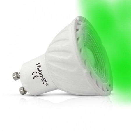 Image principale du produit Lampe Led GU10 5W Vert