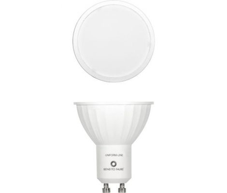 Image principale du produit Ampoule Beneito Faure à led Uniform-Line GU10 230V 6W blanc jour 5000K 120°