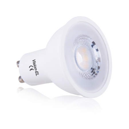 Image principale du produit Lampe Led GU10 7W 4000K blanc neutre dimmable