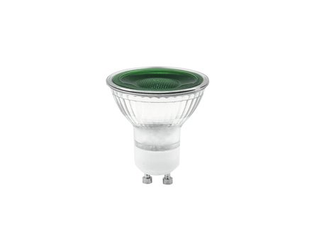 Image principale du produit Ampoule LED GU10 230V 7W verte