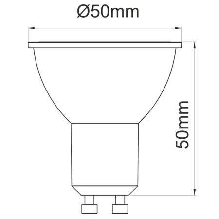 Image nº3 du produit Ampoule LED GU10 8W Beneito et Faure System 780 lumens 60° 3000K
