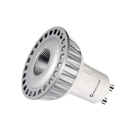 Image principale du produit Ampoule Beneito Faure à led SHARP GU10 230V 8W blanc Chaud 3000K 60°