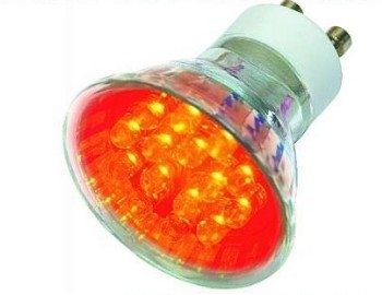 Image principale du produit Lampe à led Rouge GU10 230v